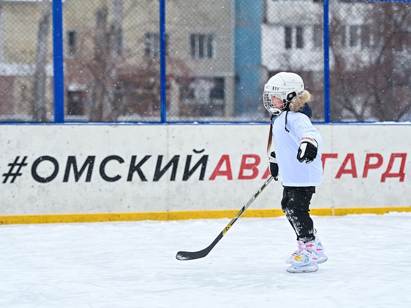 «Авангард» введёт в 10 омских школах специальный урок, на котором детей будут учить хоккею