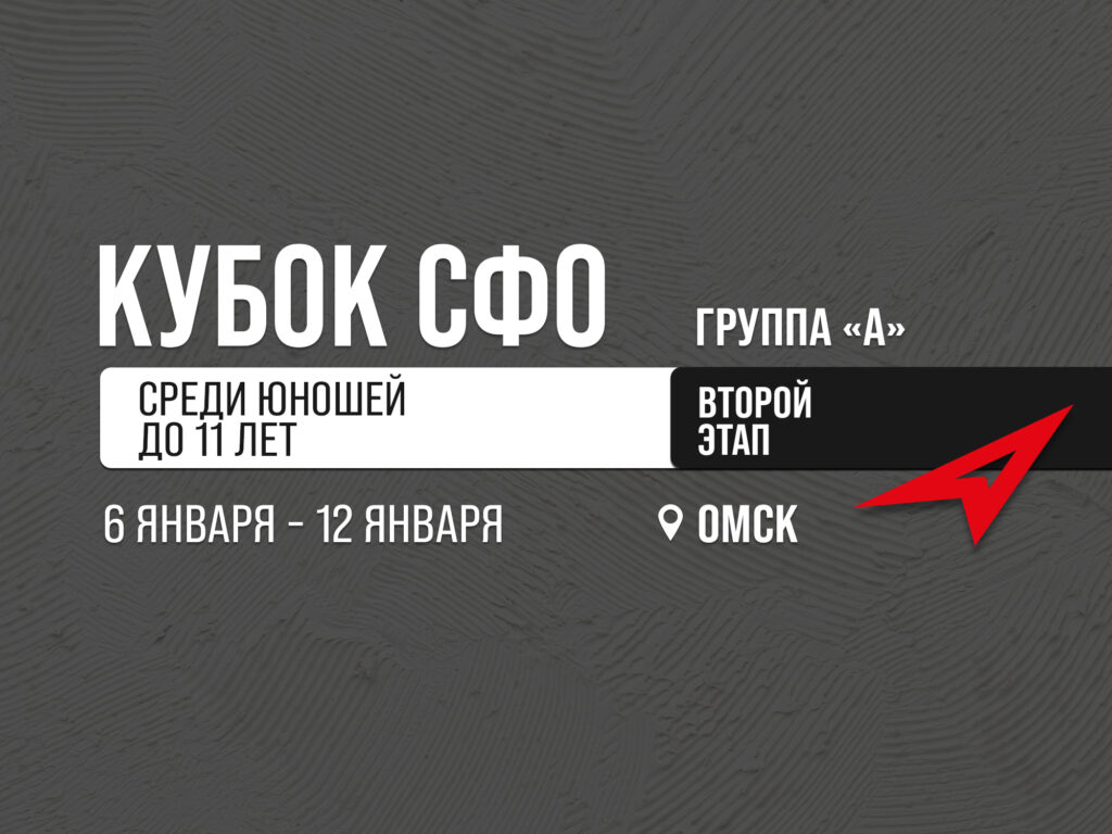 Кубок Федерации СФО среди юношей 2014 года рождения Омск | Второй этап | Расписание