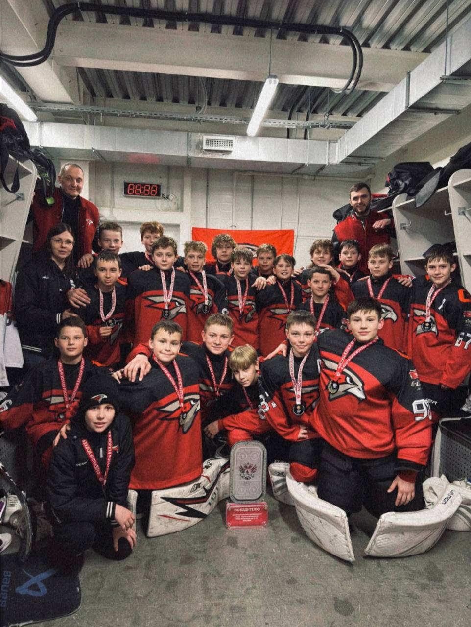 «Авангард»-2014 — победители межрегионального соревнования «Урал, Сибирь и Приволжье» среди юношей до 12 лет!