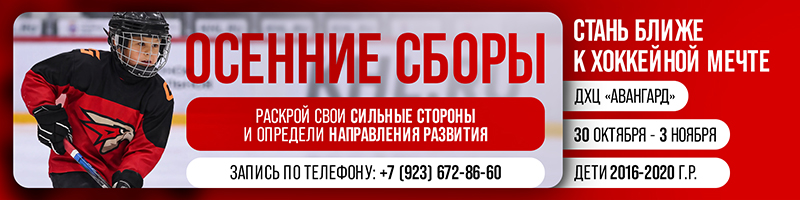Пять дней профессионального хоккея для юных спортсменов!
